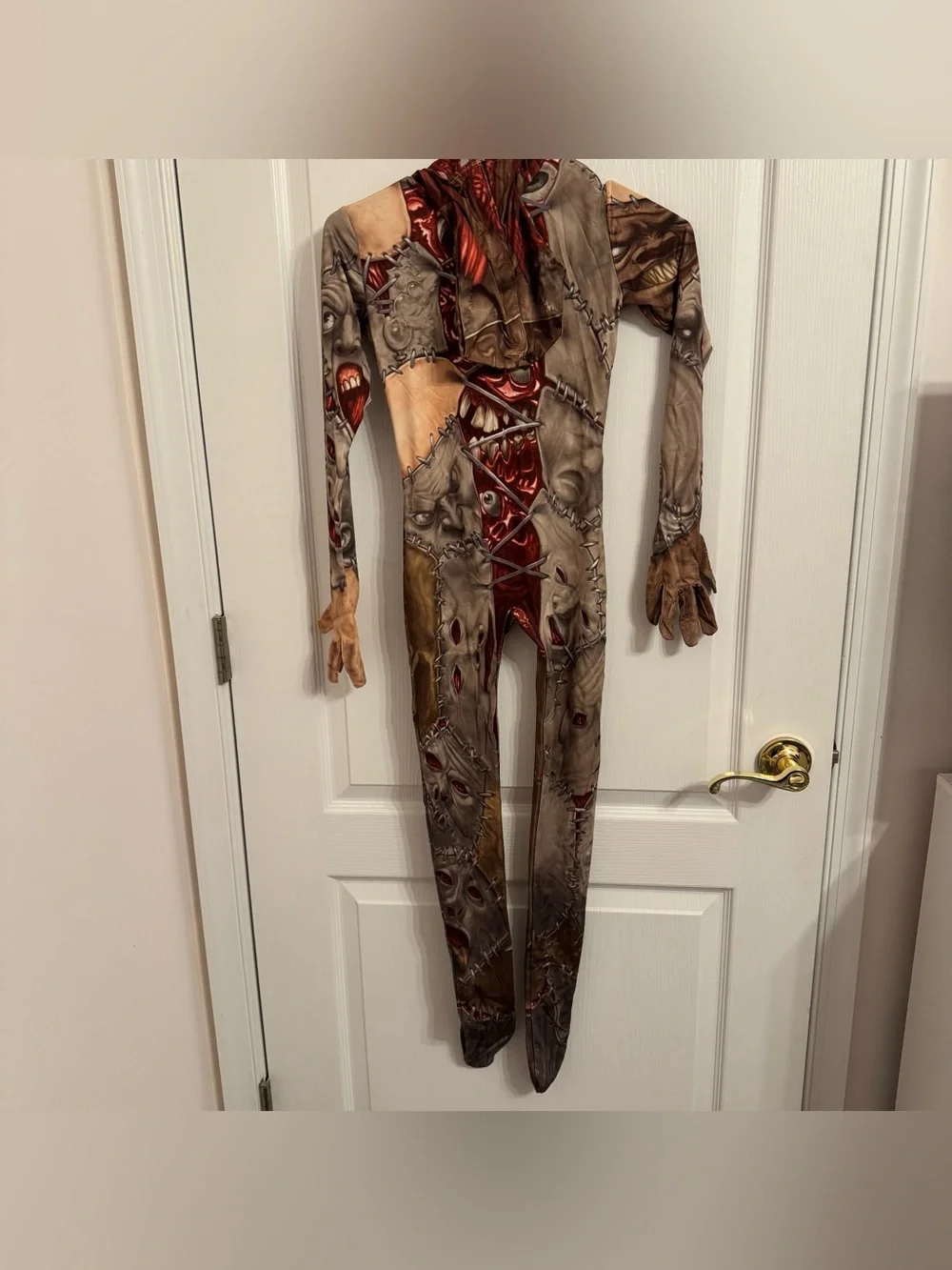 Morphsuit The Facelift Monster Zombie Costume Youth Size Large
